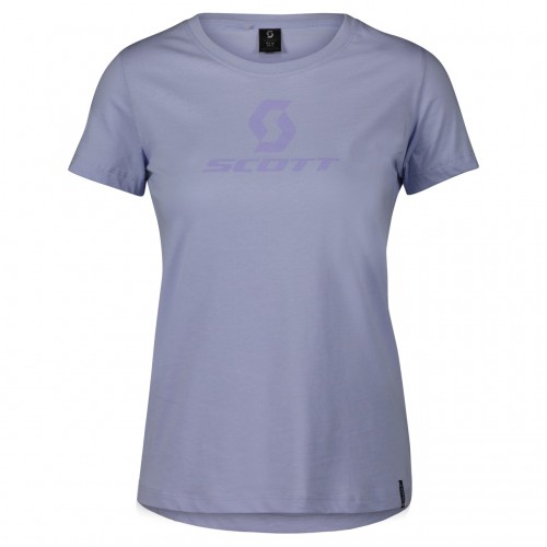 Scott Icon Damen Freizeit T-Shirt moon blau 2023 
