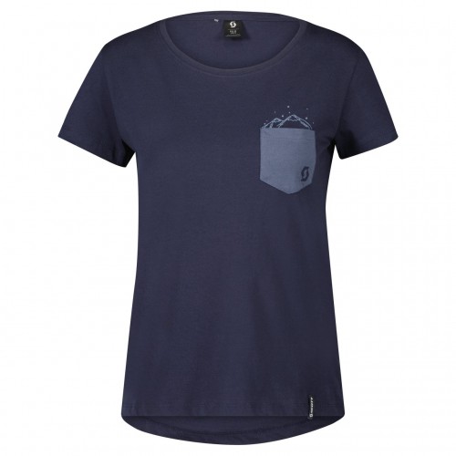 Scott Pocket Damen Freizeit T-Shirt dark blau 2023 