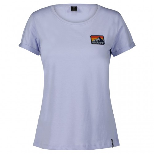 Scott Casual Winter Damen Freizeit T-Shirt moon blau 2023 