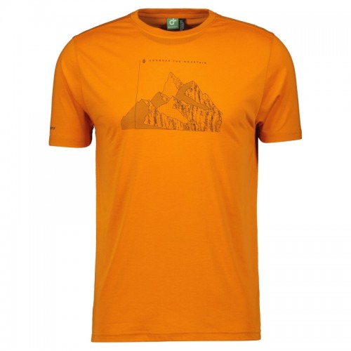 Scott Defined DRI Outdoor / Sport Shirt kurz orange 2022 