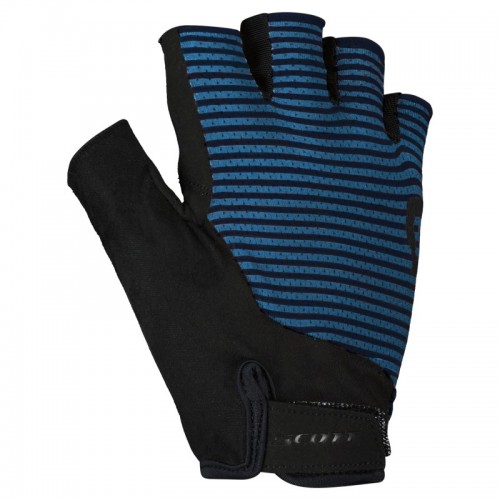 Scott Aspect Fahrrad Handschuhe kurz blau/schwarz 2022 