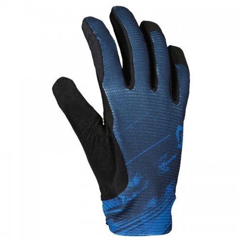Scott Ridance Fahrrad Handschuhe lang blau/schwarz 2022 