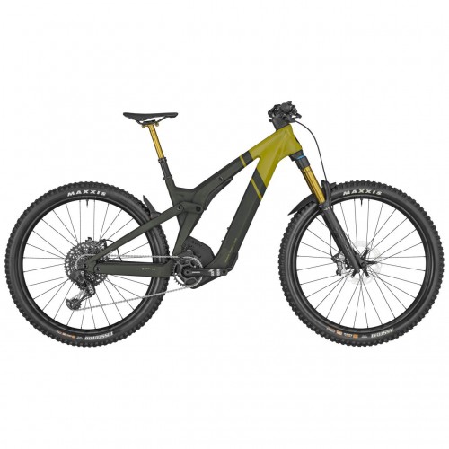 Scott Patron ST eRide 900 Tuned 29'' Carbon Pedelec E-Bike MTB Fahrrad matt schwarz/savannah grün 2023 L (179-186cm)