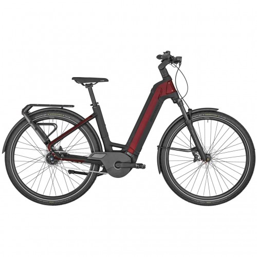 Bergamont E-Ville Expert Pedelec E-Bike Trekking Fahrrad rot/schwarz 2024 