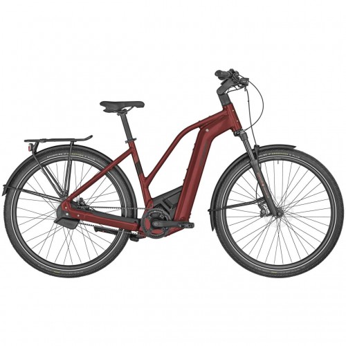 Bergamont E-Horizon Premium Pro Belt Damen Pedelec E-Bike Trekking Fahrrad rot 2024 48cm