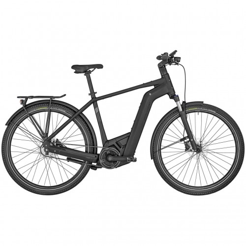 Bergamont E-Horizon Elite 6 Belt Pedelec E-Bike Trekking Fahrrad matt schwarz 2024 