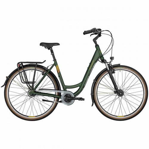 Bergamont Belami N8 Unisex Trekking Fahrrad grün 2023 