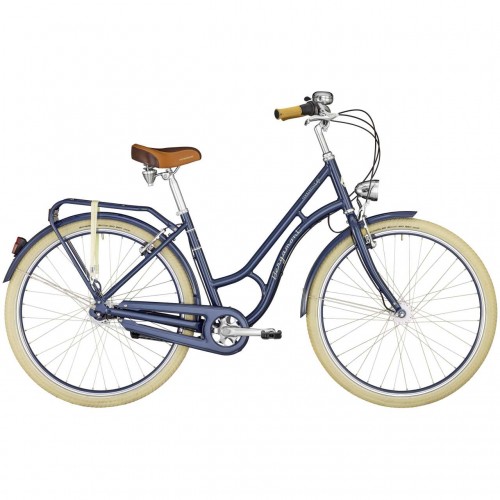 Bergamont Summerville N7 FH Damen Retro City Fahrrad blau 2024 48cm