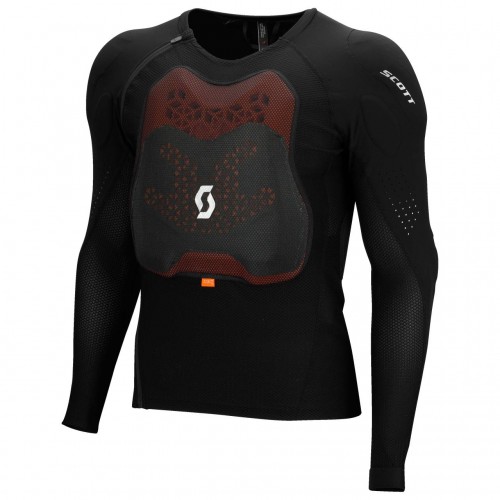 Scott Softcon Hybrid Pro MX Motocross DH Protektorenjacke schwarz 2025 