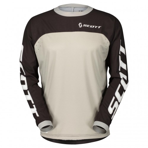 Scott X-Plore Swap MX Motocross Jersey / DH Fahrrad Trikot lang grau/schwarz 2023 