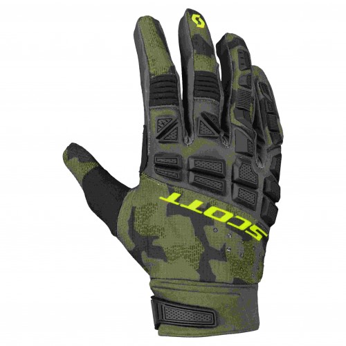 Scott X-Plore Pro Enduro Motorrad Handschuhe camo grün/schwarz 2024 