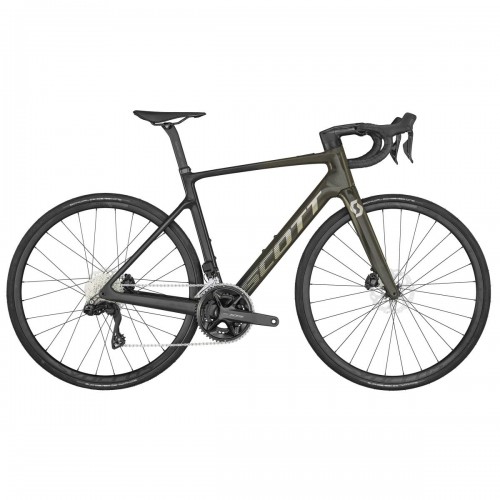 Scott Addict RC eRide 20 Carbon Pedelec E-Bike Rennrad schwarz/flaky gelb 2024 