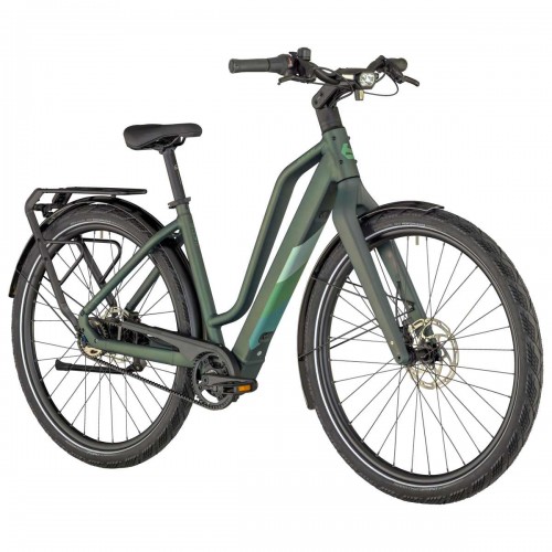 Bergamont E-Vitess Expert Amsterdam Pedelec E-Bike Trekking Fahrrad matt grün 2023 56cm