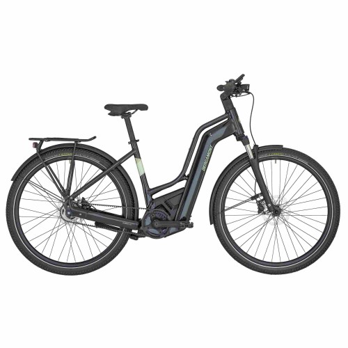 Bergamont E-Horizon Elite Belt 6 Amsterdam E-Bike Trekking Pedelec greenish schwarz 2025 