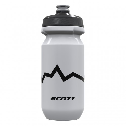 Scott G5 Corporate Fahrrad Trinkflasche 600ml weiß/schwarz 