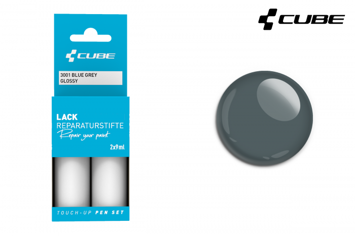 Cube Touch-Up Pen Lackreparaturstift Set 30ml / 49.83¤ / Liter matt blue grey 