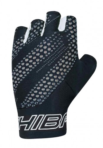 Chiba Ergo Fahrrad Handschuhe kurz schwarz/weiß 2023 