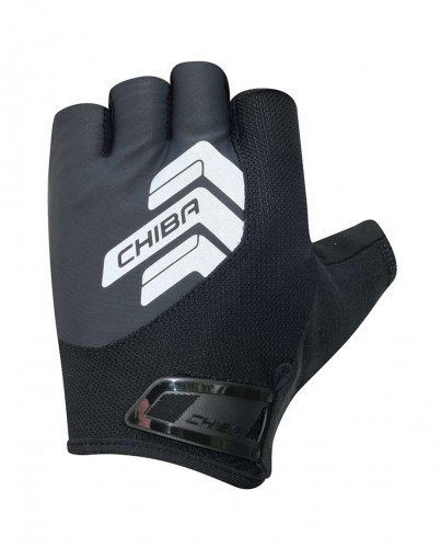Chiba Reflex II Fahrrad Handschuhe kurz grau/schwarz 2027 