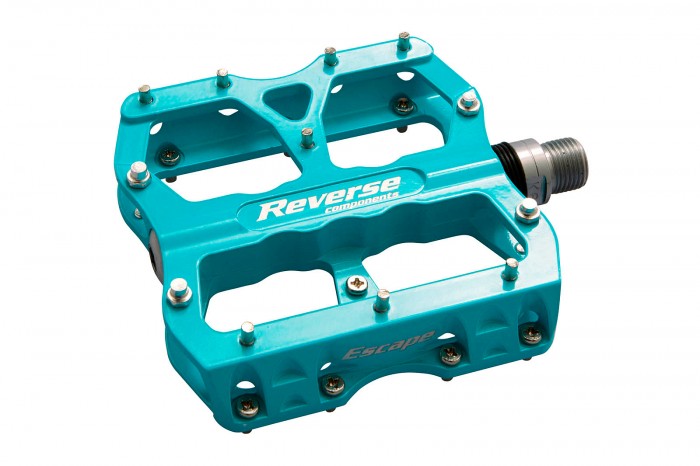 Reverse Escape Flat Fahrrad Pedal hell blau 