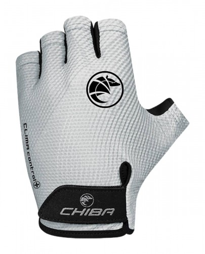 Chiba Comfort Fahrradhandschuhe kurz weiß 2027 