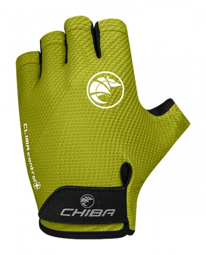 Chiba Comfort Fahrradhandschuhe kurz olive grün 2027 