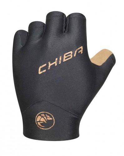 Chiba Eco Pro Fahrrad Handschuhe kurz schwarz 2024 