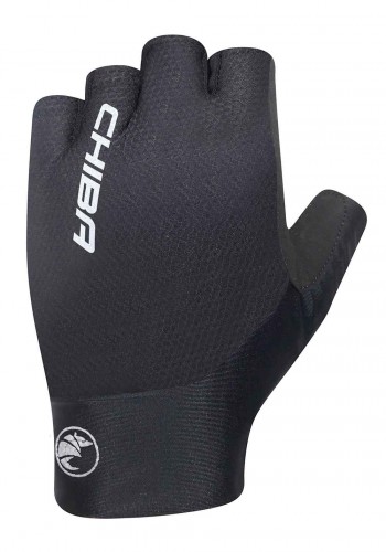 Chiba Team Glove Pro Fahrrad Handschuhe kurz schwarz 2026 