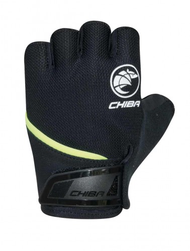 Chiba Youth Kinder Fahrrad Handschuhe kurz schwarz 2026 S (7)