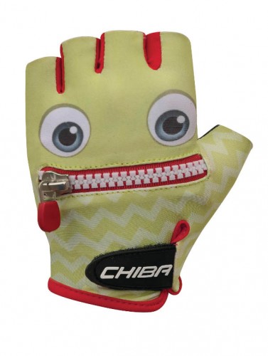 Chiba Cool Kids Kinder Fahrrad Handschuhe kurz gelb 2021 