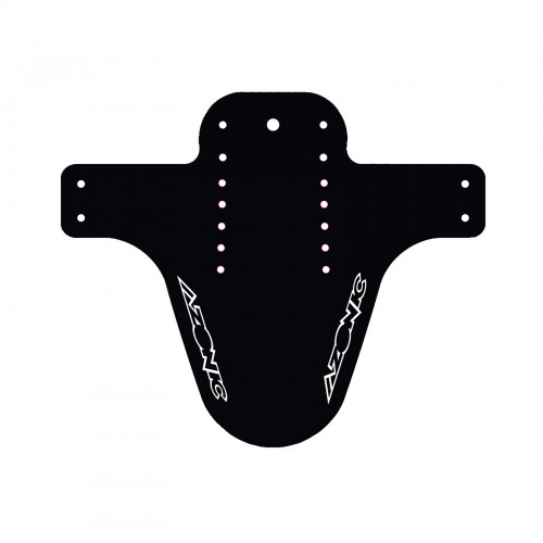 Azonic Splatter Fender Schutzblech Logo schwarz/weiß 