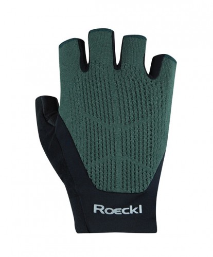 Roeckl Icon Fahrrad Handschuhe kurz grün/schwarz 2024 