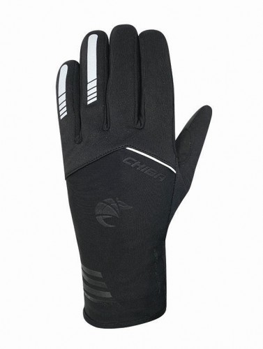 Chiba 2nd Skin Fahrrad Handschuhe lang schwarz 2023 