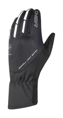 Chiba Offroad Light Winter Fahrrad Handschuhe lang schwarz 2027 