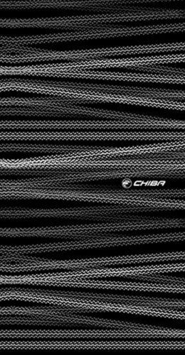 Chiba Winter Multifunktionstuch schwarz/weiß 