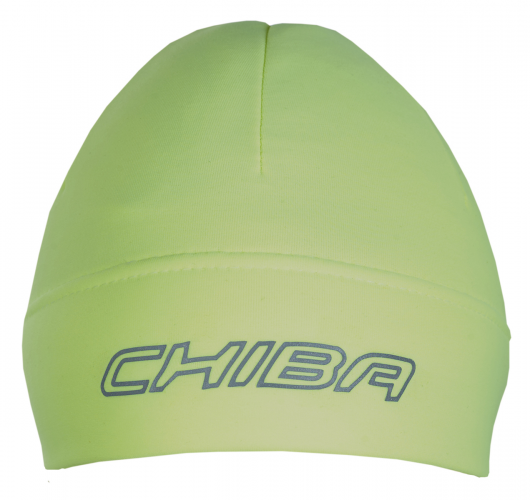 Chiba Kids Thermofleece Fahrrad Unterhelmmütze gelb 2027 