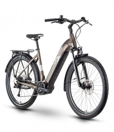 Raymon TourRay E 5.0 27.5'' Wave Unisex Pedelec E-Bike Trekking Fahrrad braun/schwarz 2022 45 cm (S)