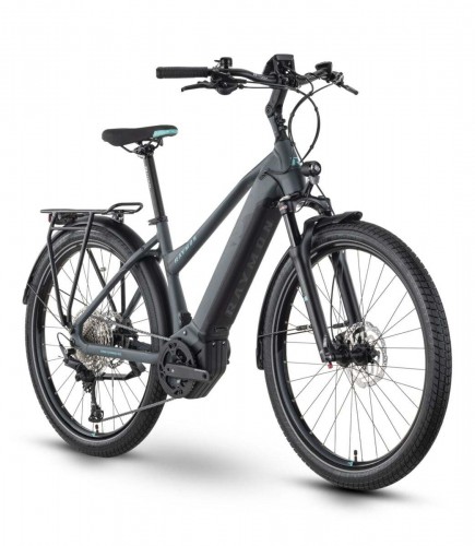Raymon TourRay E 6.5 27.5'' Damen Pedelec E-Bike Trekking Fahrrad matt grau/schwarz 2022 