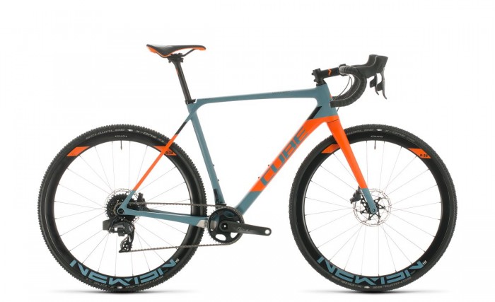 Cube Cross Race C:62 SLT Carbon Cyclocross Fahrrad grau/orange 2020 