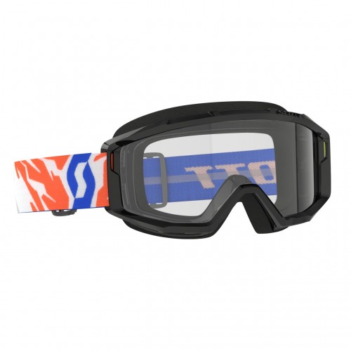 Scott Primal Kinder MX Goggle Cross/MTB Brille schwarz/klar 