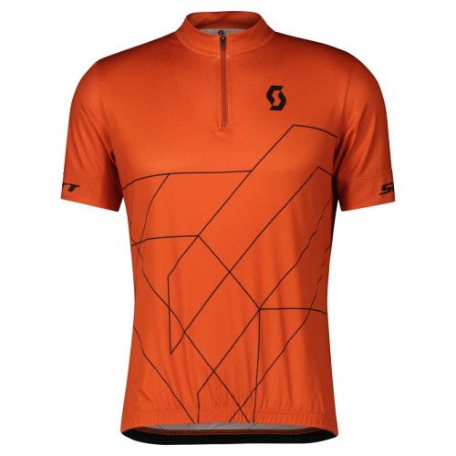 Scott RC Team 20 Fahrrad Trikot kurz braze orange 2023 