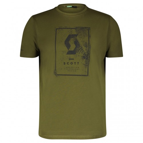 Scott Defined DRI Outdoor / Sport Shirt kurz fir grün 2024 