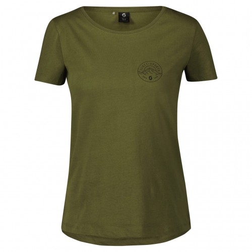 Scott Graphic Damen Freizeit T-Shirt fir grün 2024 
