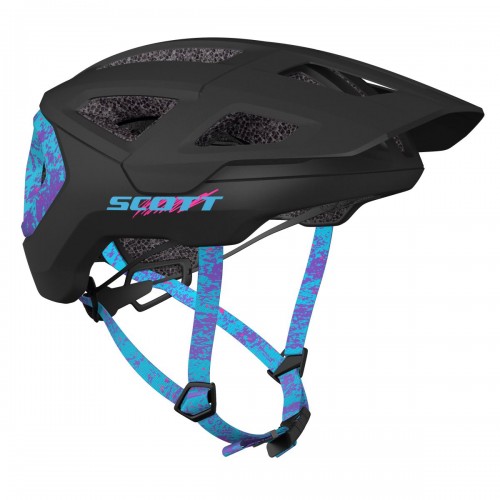 Scott Tago Plus MIPS MTB Fahrrad Helm schwarz/lila 2024 