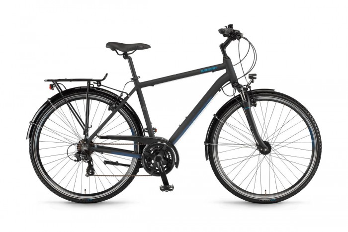Winora Domingo 21 21 Trekking Fahrrad schwarz/blau 2021  56cm