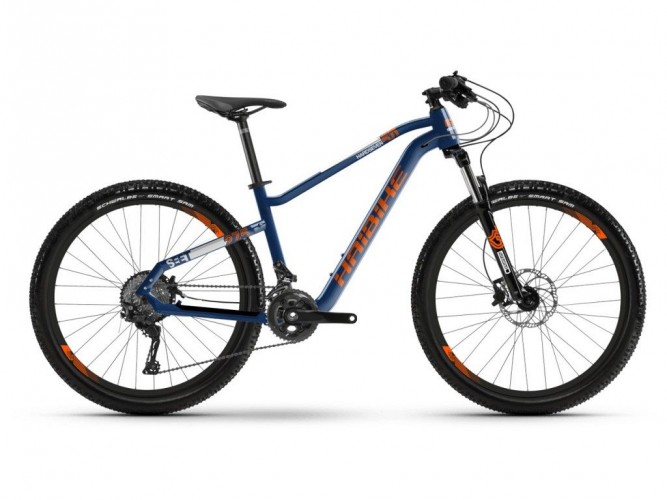 Haibike Seet HardNine 5.0 29'' MTB Fahrrad blau/orange 2020 