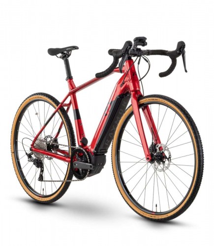 Raymon GravelRay E 7.0 Pedelec E-Bike Gravel Bike rot/schwarz 2022 