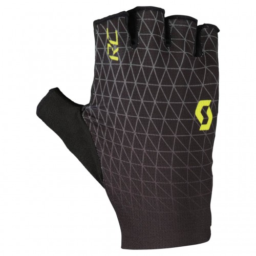 Scott RC Pro Fahrrad Handschuhe kurz schwarz/gelb 2023 