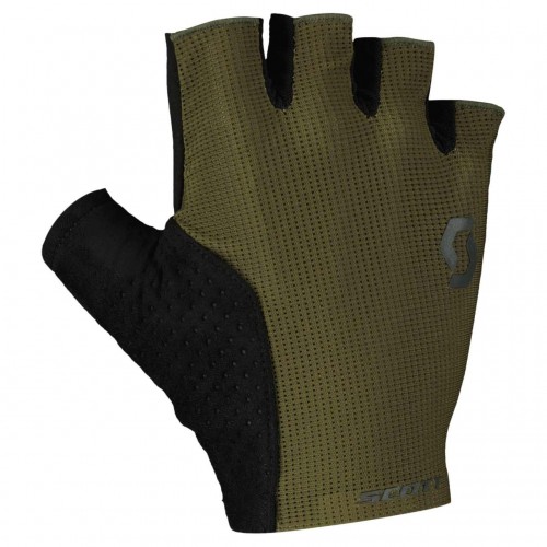 Scott Essential Gel Fahrrad Handschuhe kurz fir grün/schwarz 2024 
