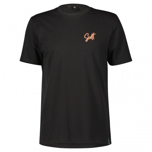 Scott Casual Freizeit T-Shirt schwarz 2023 