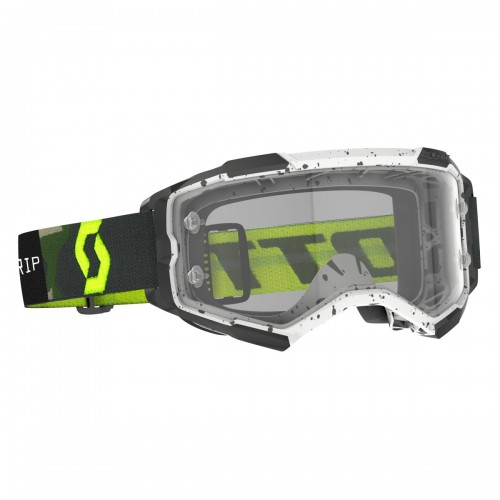 Scott Fury Brendan Fairclough Enduro MX Goggle Cross/MTB Brille grau/gelb/klar works 